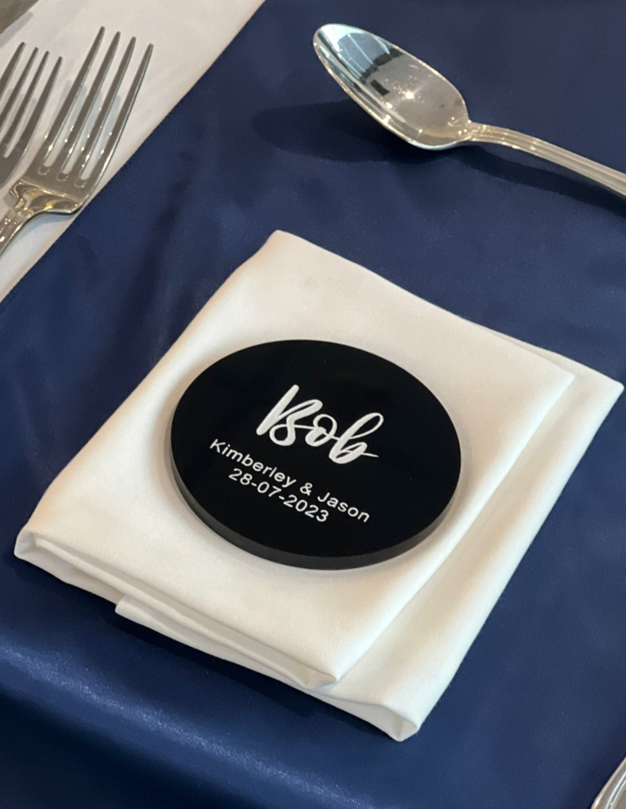 Acrylic Coaster Place Cards