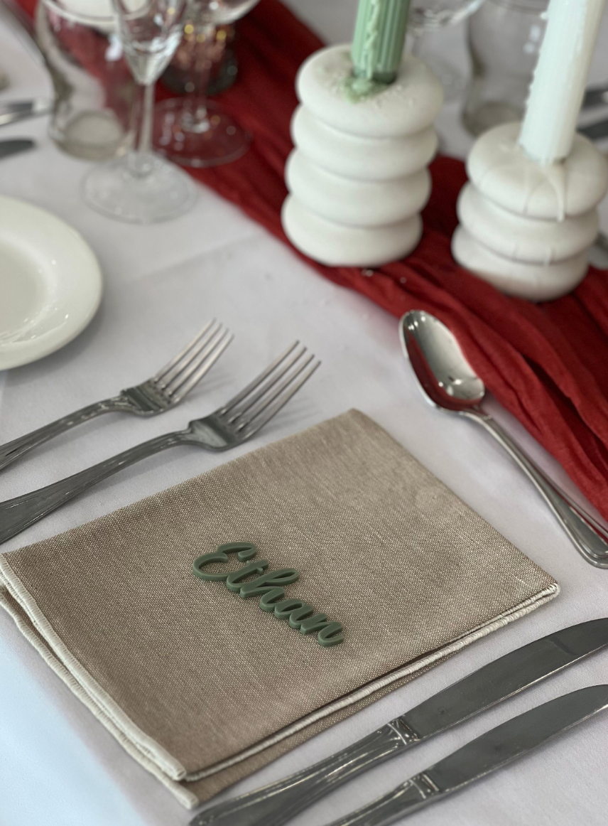 Place Cards | Laser Cut Names